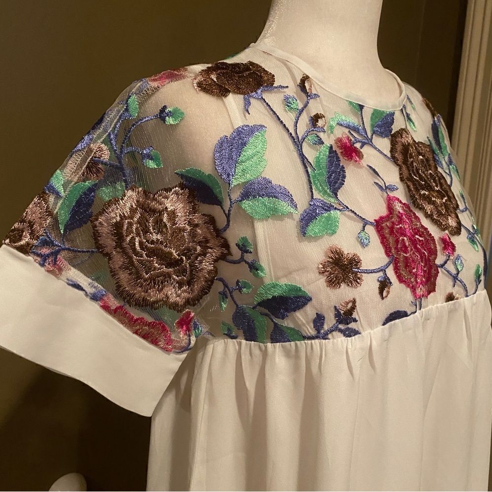 Boho Embroidered Dress  - Picture 4 of 13
